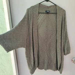 Olive Green Crochet Sweater